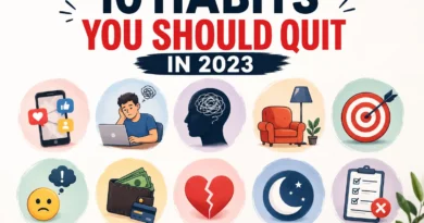 10 habits to quit in 2023