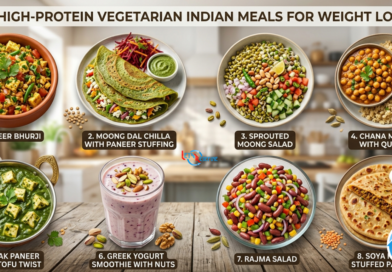 8 High-Protein Vegetarian Indian Meals for Weight Loss