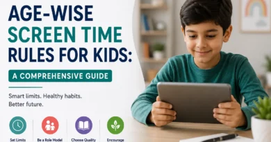 Age-Wise Screen Time Rules for Kids