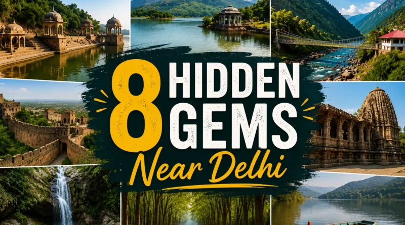 8 Hidden Gems Near Delhi