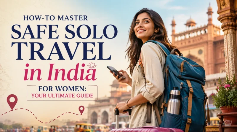 Safe solo travel in India guide