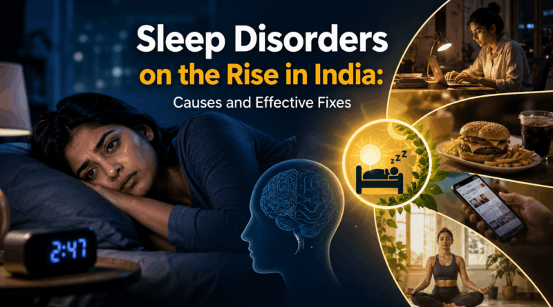 Sleep Disorders on the Rise : Causes and Effective Fixes 1 Sleep disorders