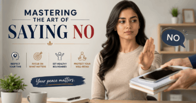 Mastering the art of saying no